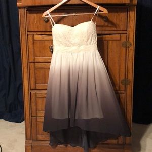 Zinga Hi-Low Ombre Dress